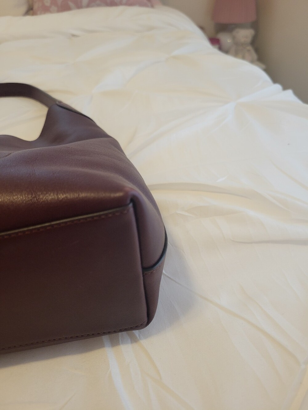 Coach Brooklyn 34 in Merlot - Picture 7 of 16